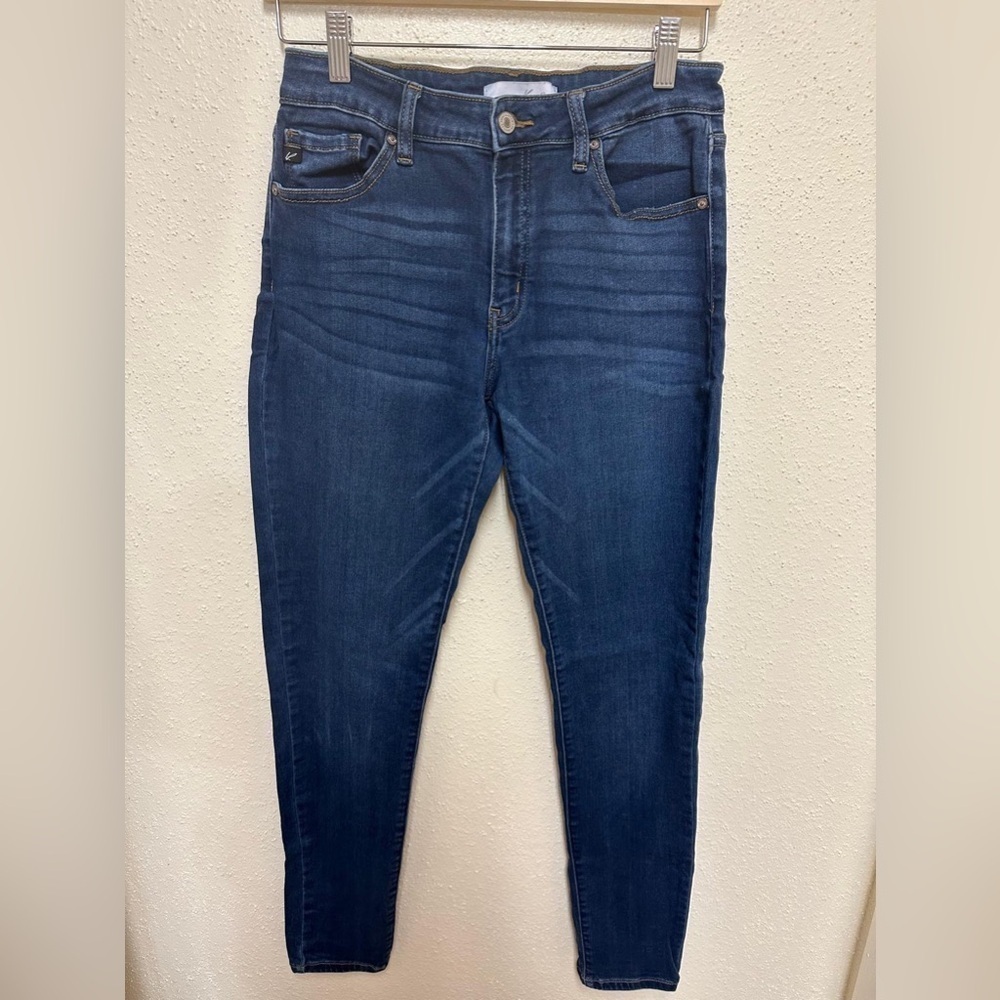KanCan Mid Rise Dark Stretchy Skinny Jean(KC9196M) Size 11/29 - Picture 6 of 14